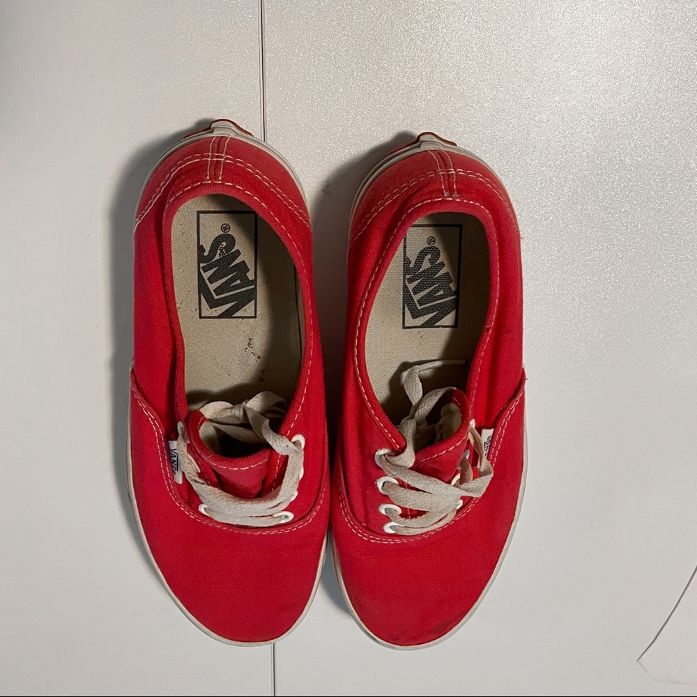 Vans Authentic Red. - Picture 6 of 6